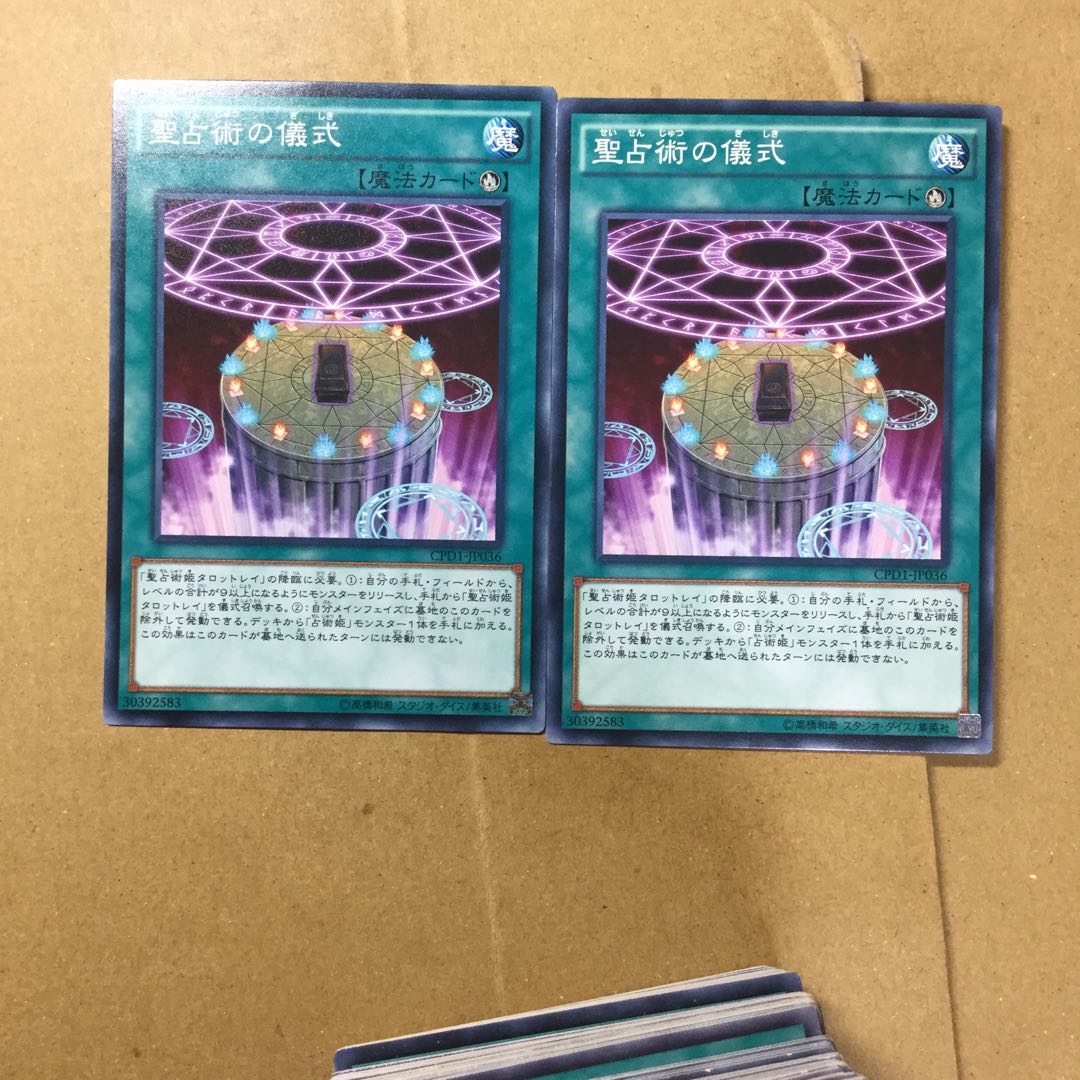 聖占術の儀式　２枚