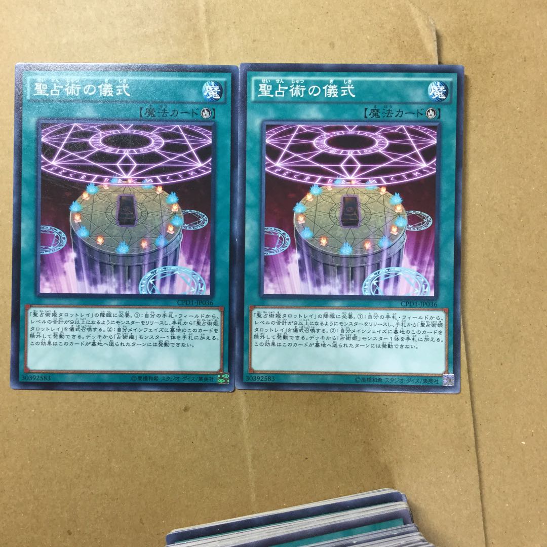 聖占術の儀式　２枚