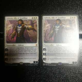 Gideon, Ally of Zendikar English 2-card set