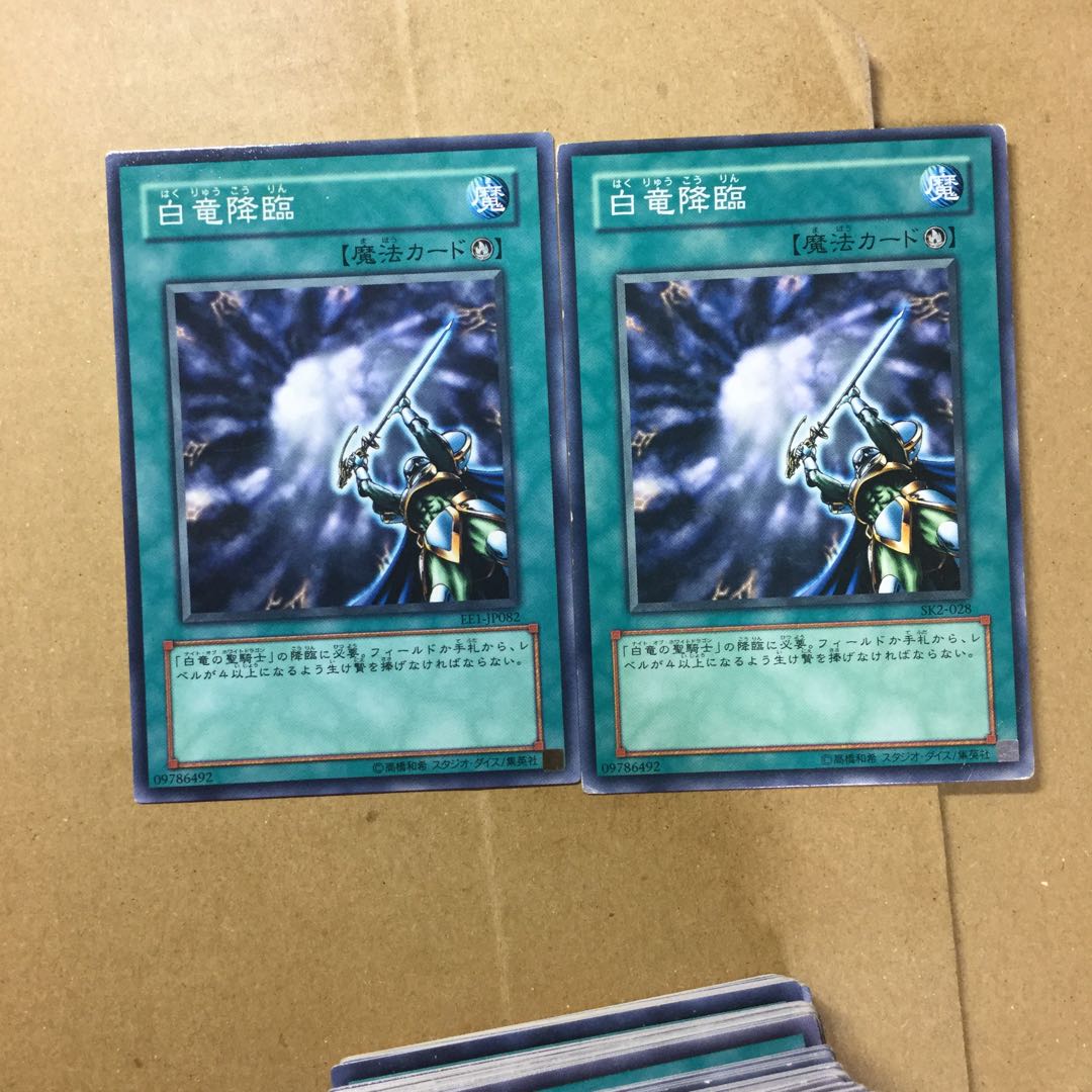 白竜降臨　２枚