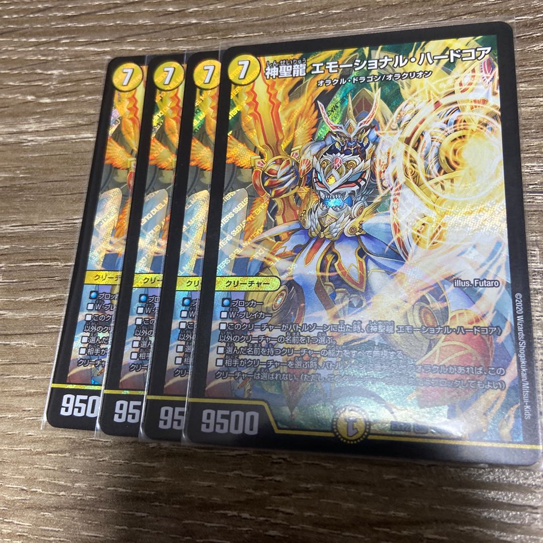 神聖龍 エモーショナル・ハードコア 4枚