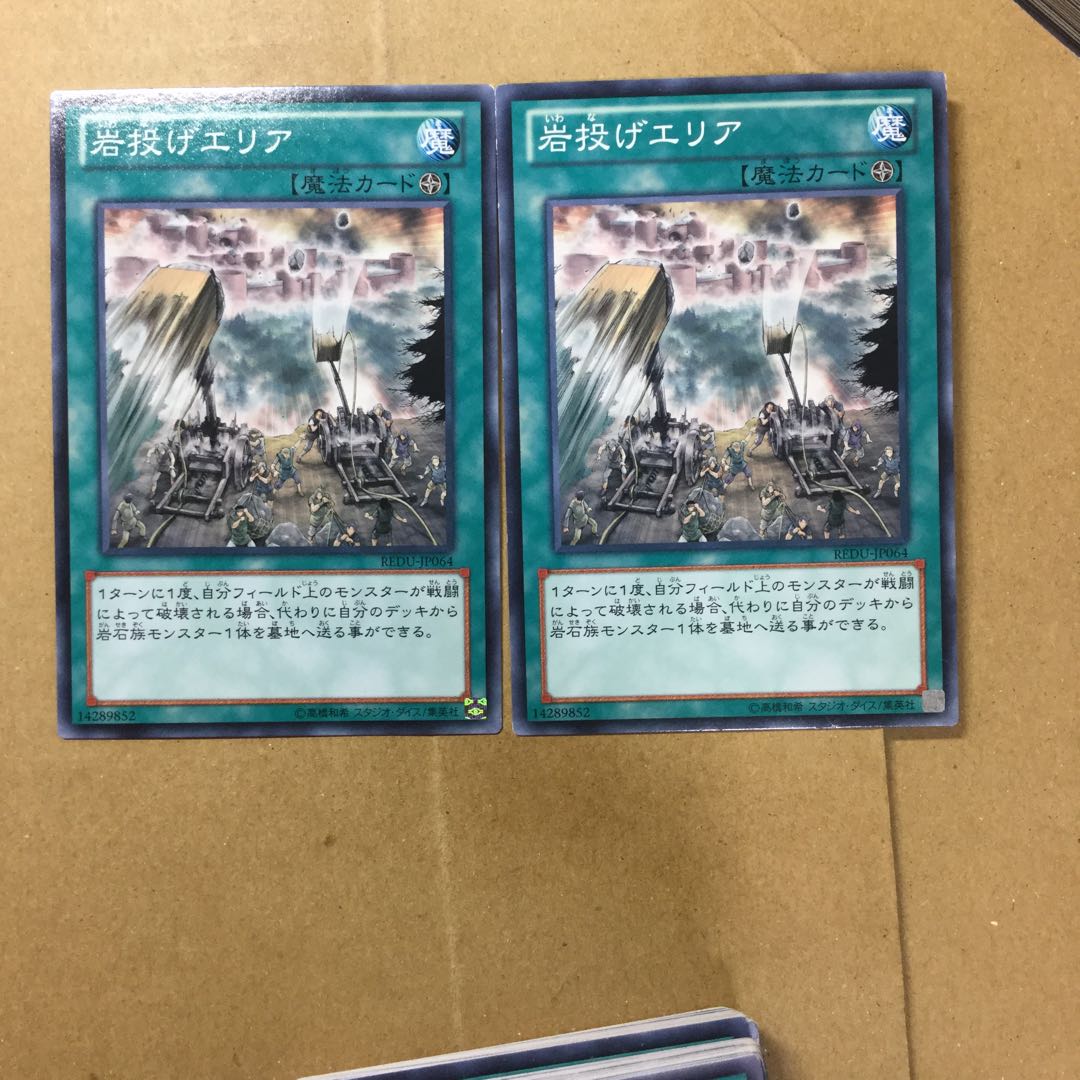 岩投げエリア　２枚