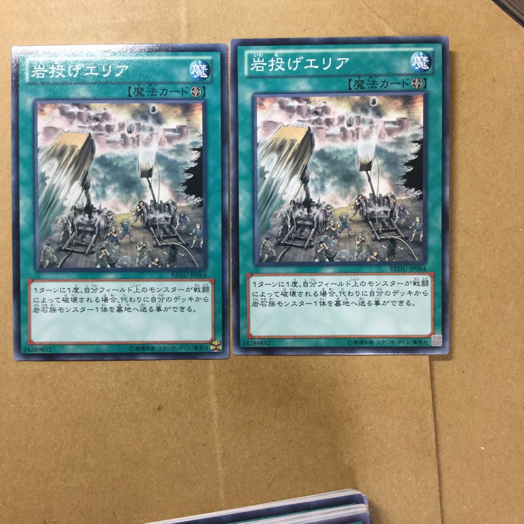 岩投げエリア　２枚