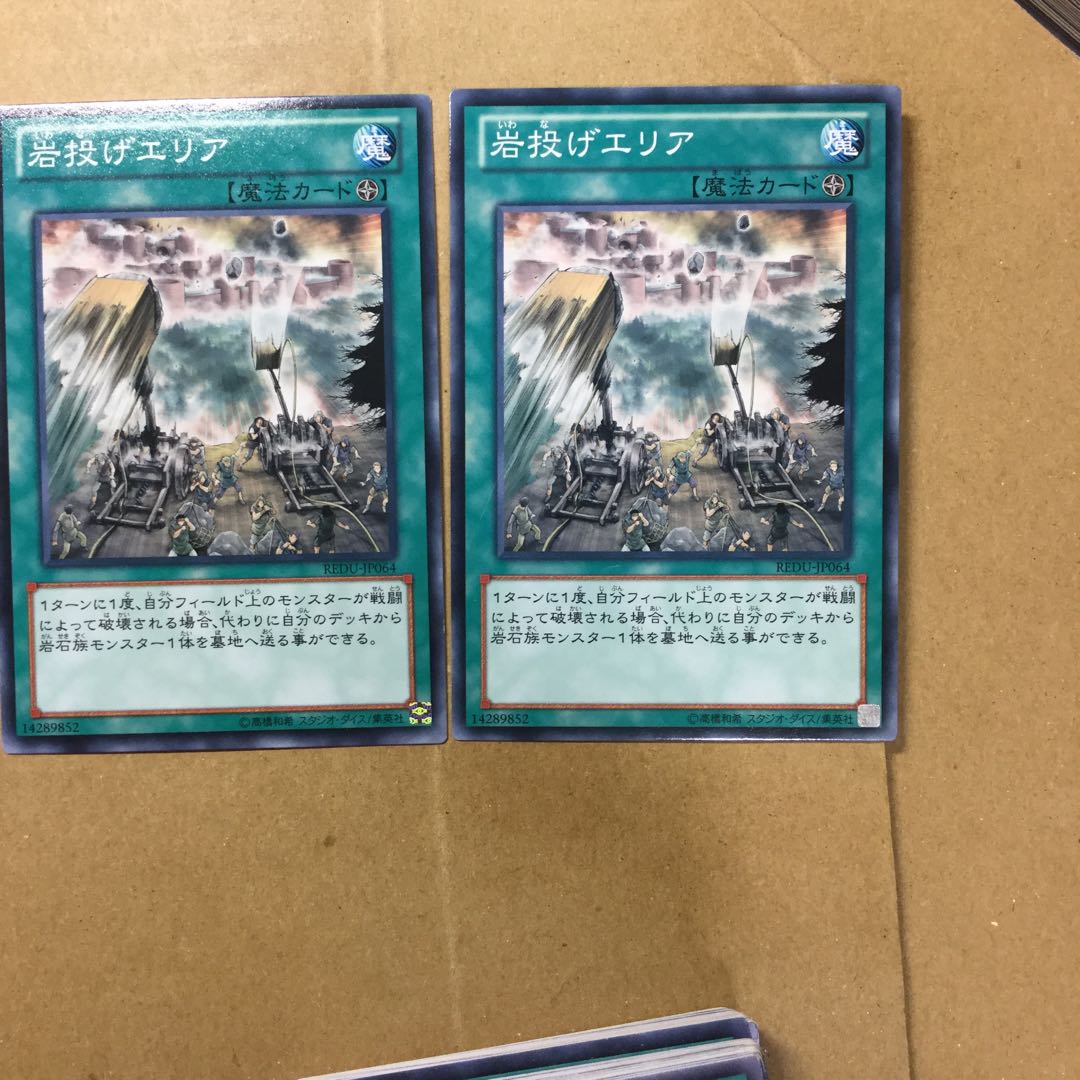 岩投げエリア　２枚