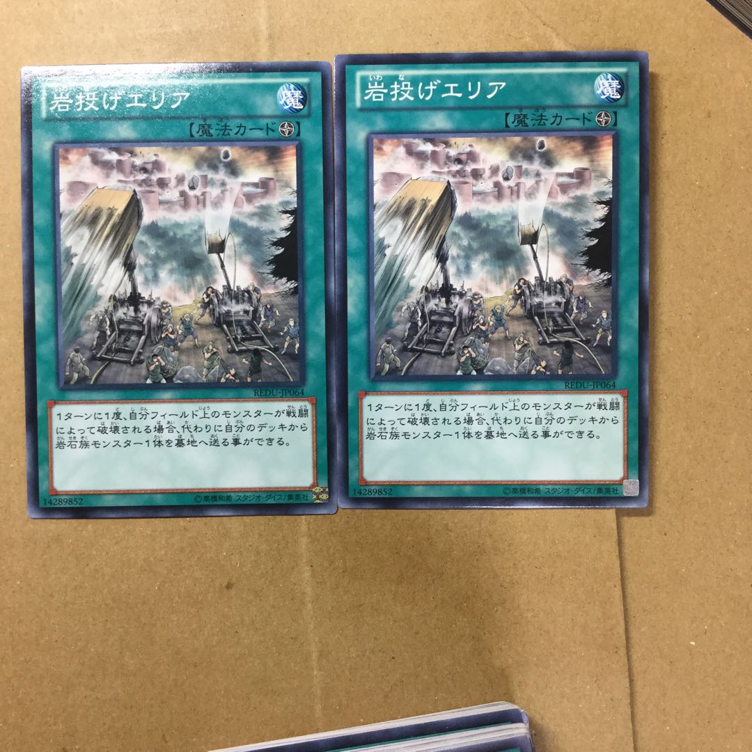 岩投げエリア　２枚