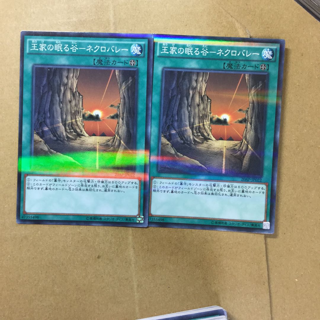 Valley of Sleep of Kings - Necrovalley 2 sheets