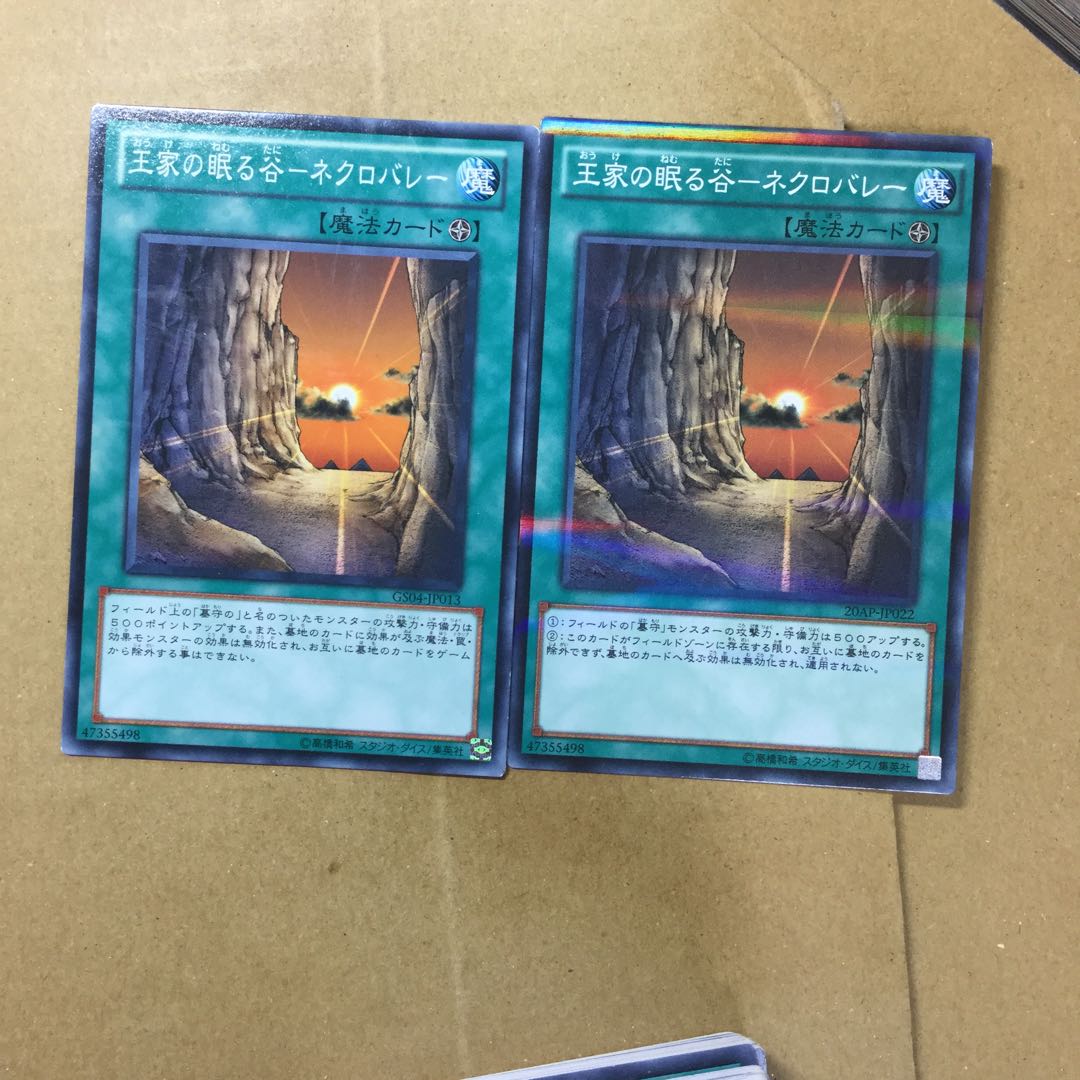 Valley of Sleep of Kings - Necrovalley 2 sheets