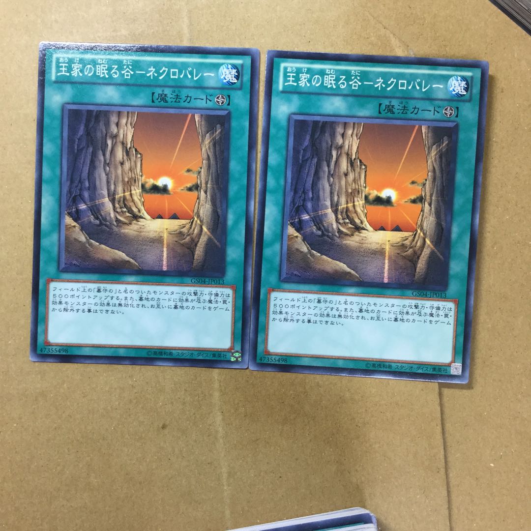 王家の眠る谷-ネクロバレー　２枚