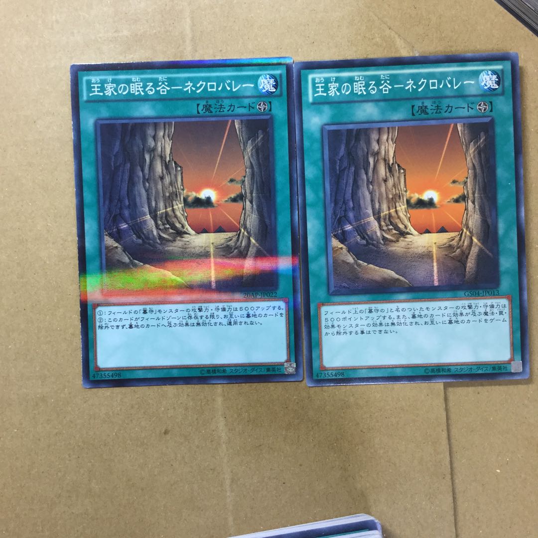 Valley of Sleep of Kings - Necrovalley 2 sheets