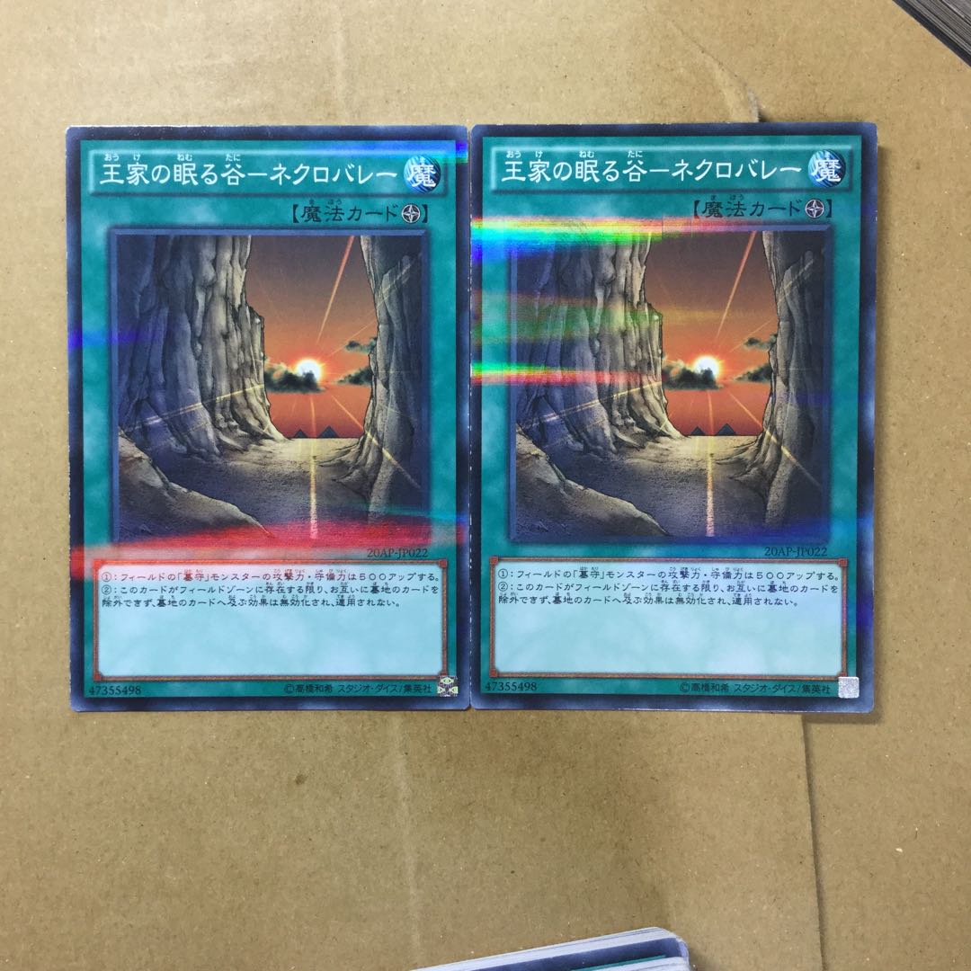 Valley of Sleep of Kings - Necrovalley 2 sheets