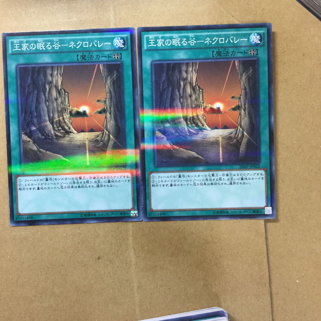 Valley of Sleep of Kings - Necrovalley 2 sheets