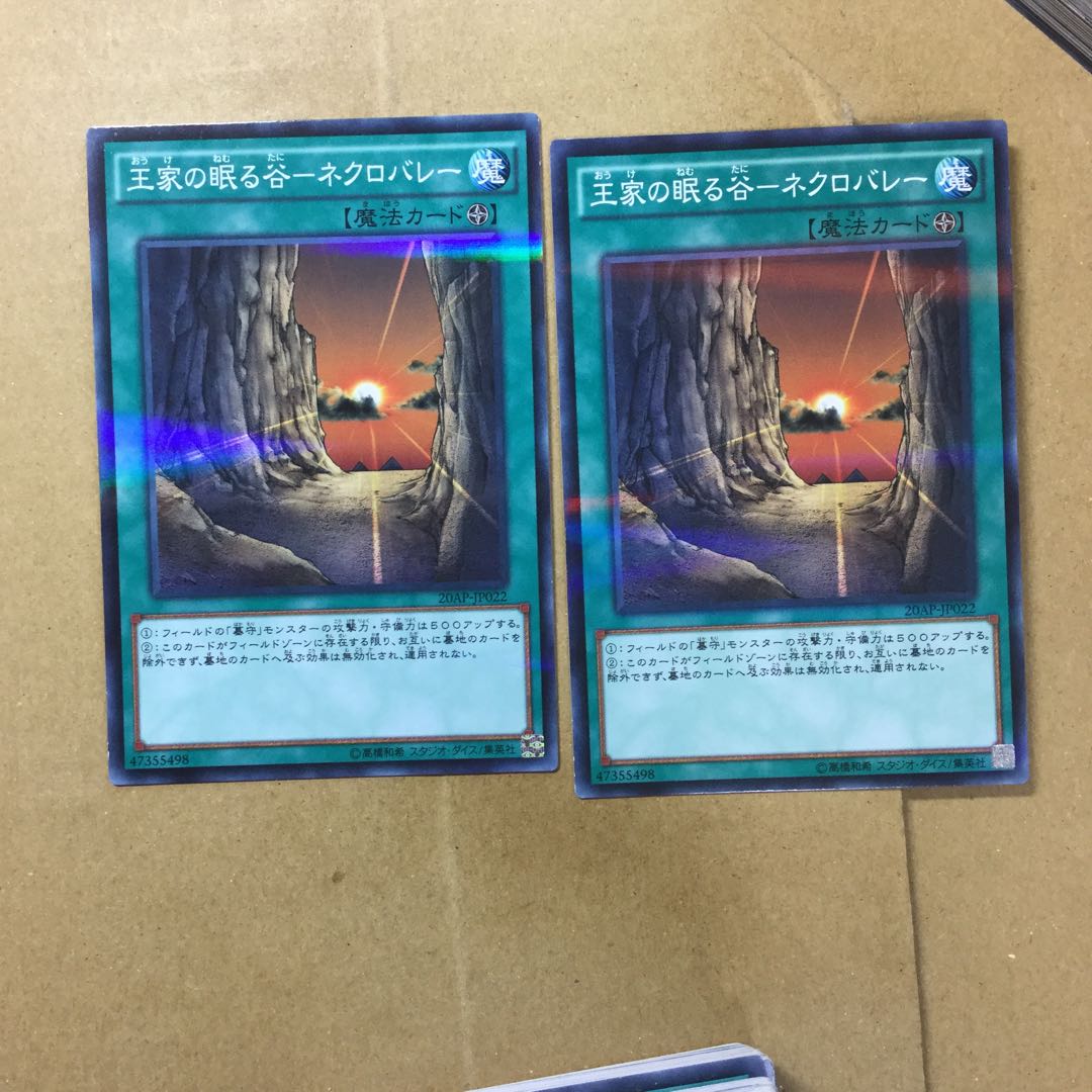 Valley of Sleep of Kings - Necrovalley 2 sheets