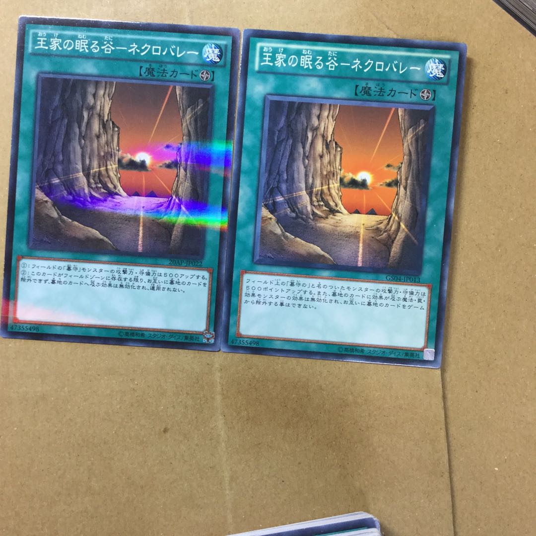 Valley of Sleep of Kings - Necrovalley 2 sheets