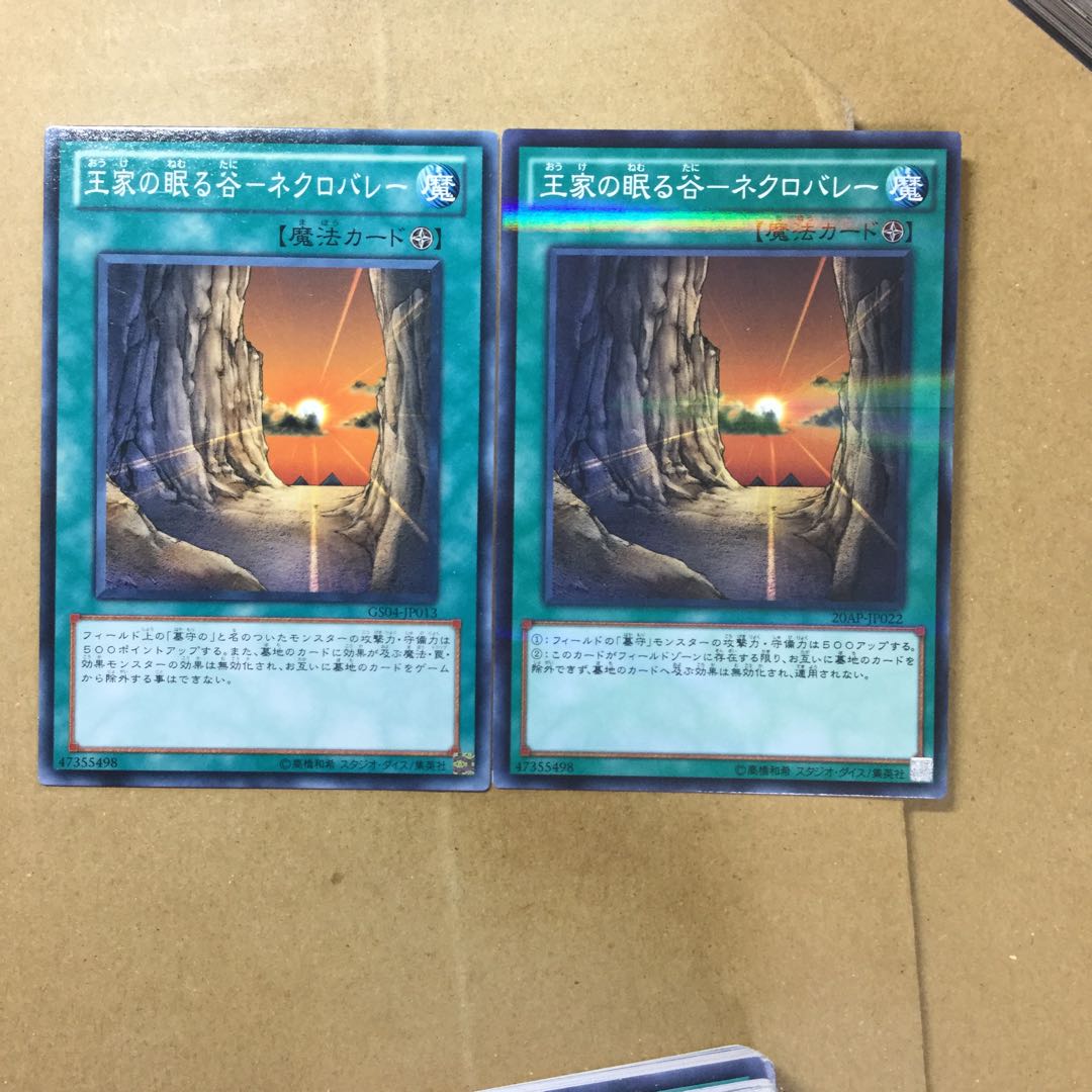 Valley of Sleep of Kings - Necrovalley 2 sheets