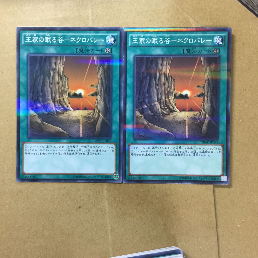 王家の眠る谷-ネクロバレー　２枚