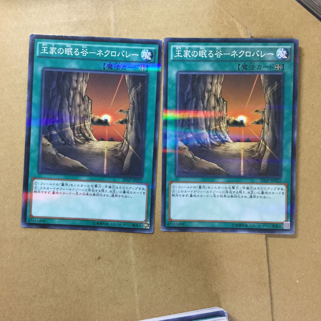 王家の眠る谷-ネクロバレー　２枚