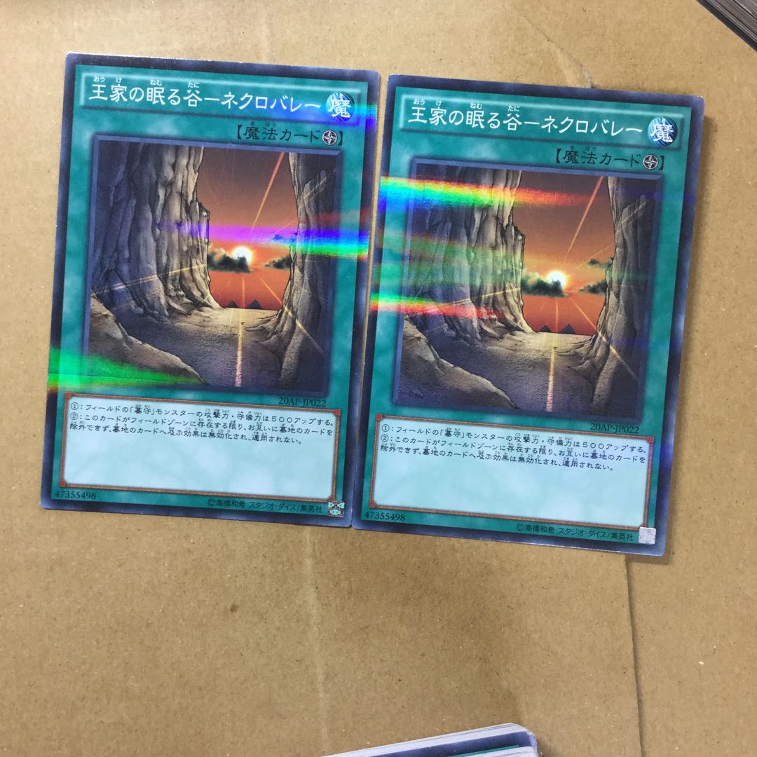 王家の眠る谷-ネクロバレー　２枚