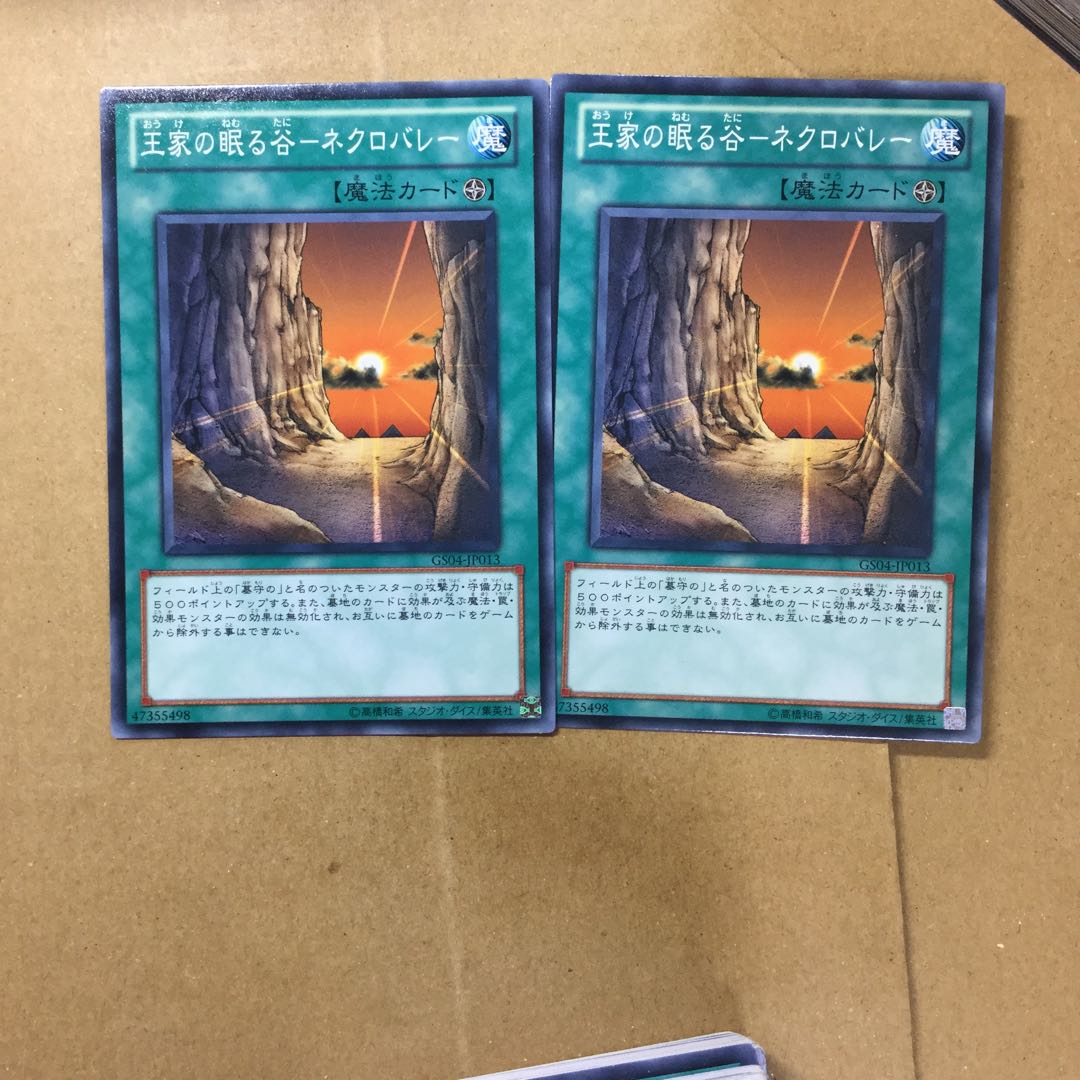 Valley of Sleep of Kings - Necrovalley 2 sheets