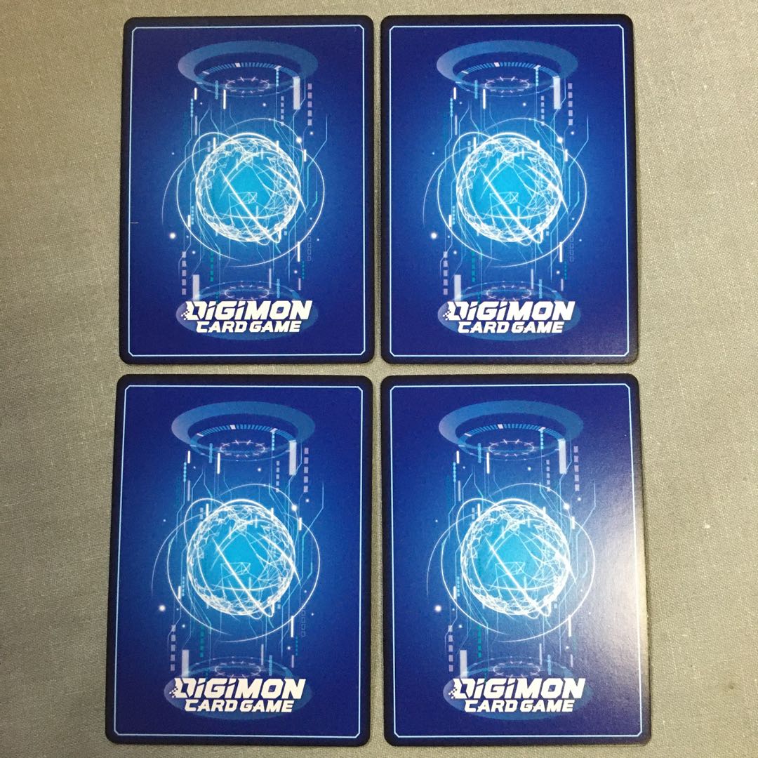 ラストティラノモン4枚セット