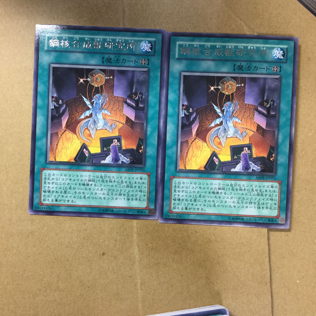 鋼核合成獣研究所　２枚