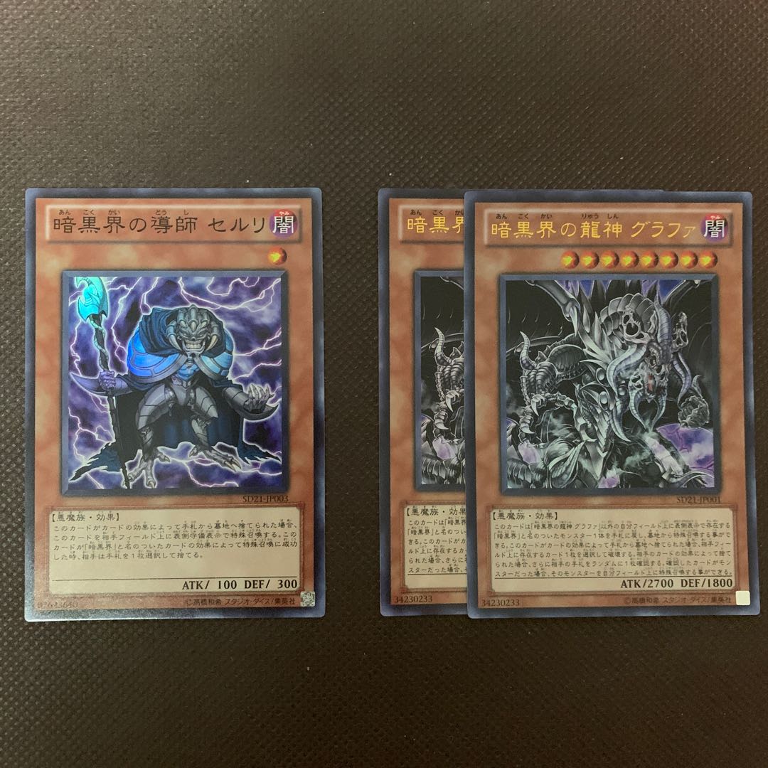 暗黒界の導師 セルリ  暗黒界の龍神グラファ