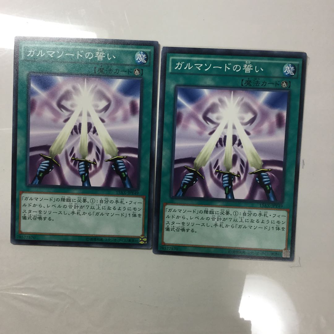 ガルマソードの誓い　２枚
