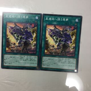 星遺物へ誘う悪夢　２枚