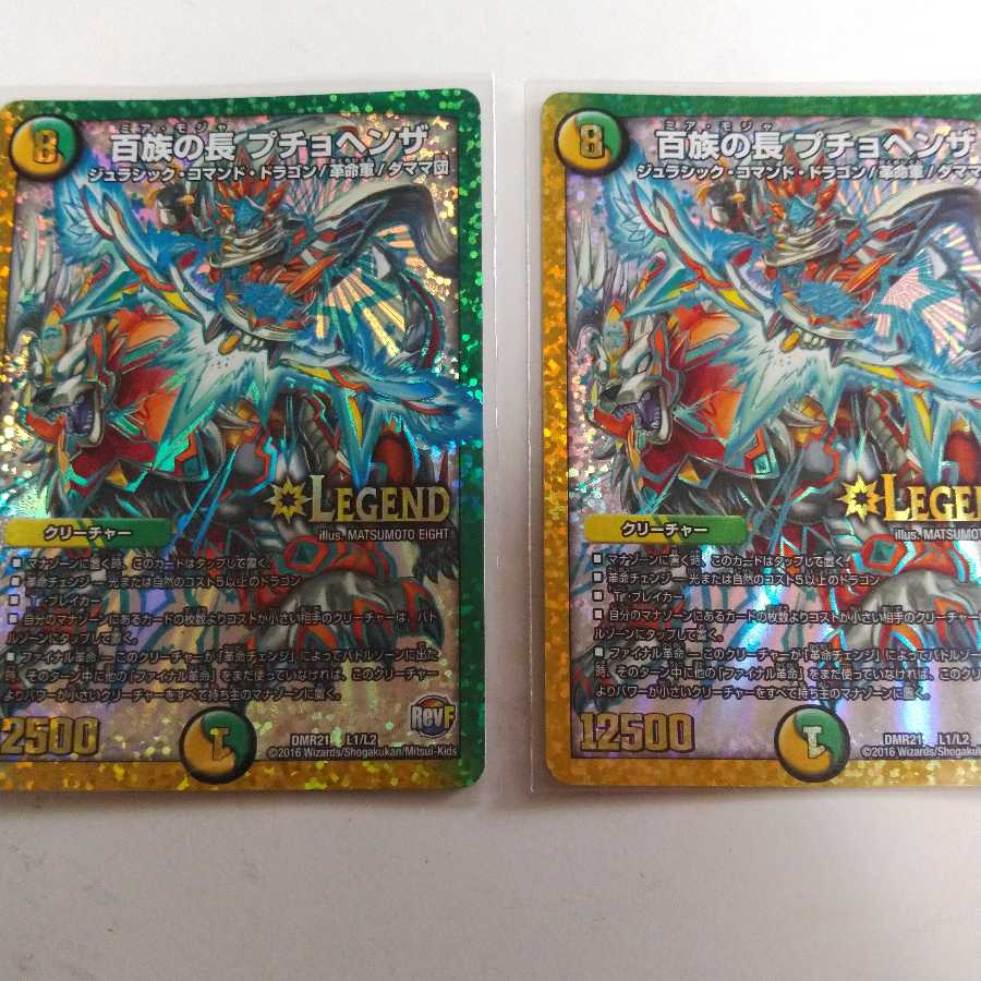 百族の長 プチョヘンザ 2枚