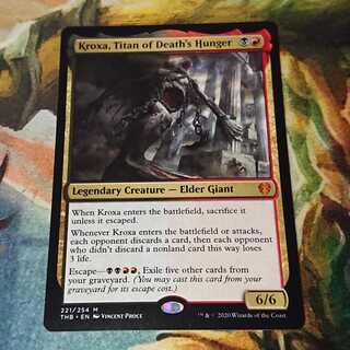 【MTG】死の飢えのタイタン、クロクサ(英)