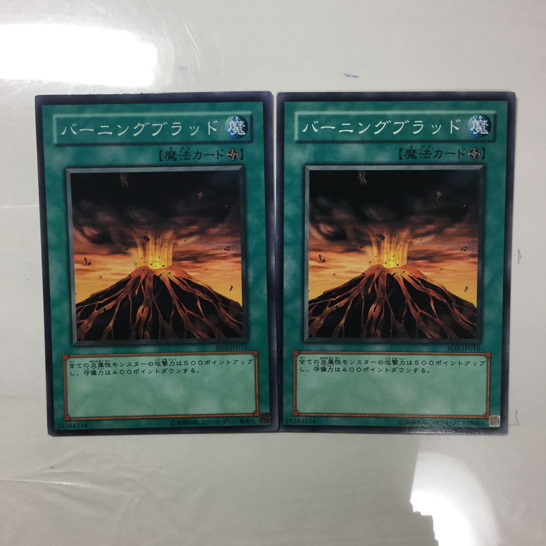 バーニングブラッド　２枚