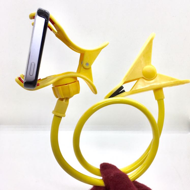 スマホ用 フレキシブルアーム スタンド フレキシブルスマホホルダー クリップ式