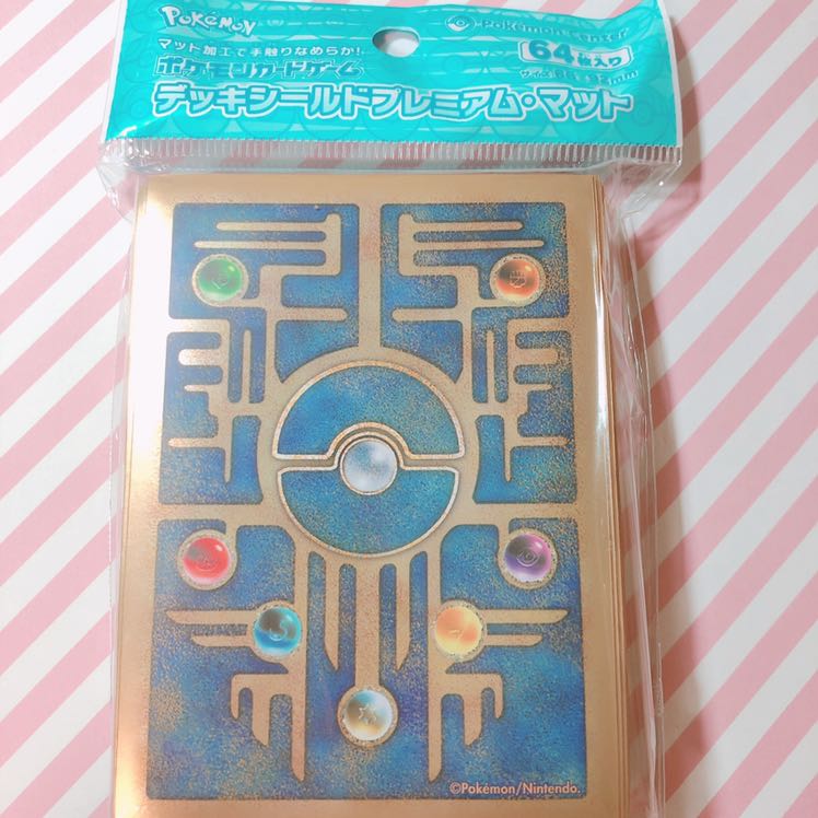 ポケモンカード 古代カードデザイン プレミアムマット ポケモンカードゲーム デッキシールド プレミアム・マット 古代