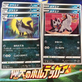 2 Poochyena, 3 Mightyena, set