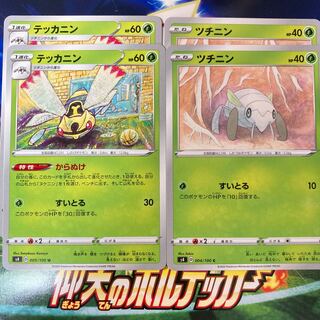 ツチニン 2枚 テッカニン 2枚