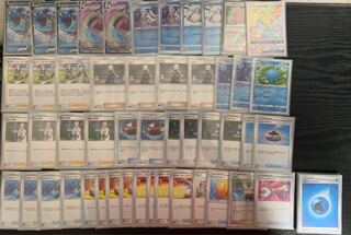 ポケモンカード ラプラス　デッキ(二重スリーブ付き) 引退品