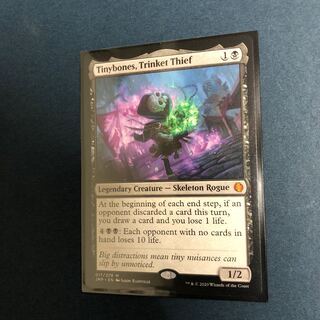 MTG 3枚 小物泥棒、チビボネ MTG エターナル 【JMP】《小物泥棒、チビボネ/Tinybones