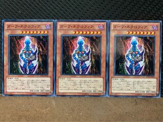 【ぽぽたん】遊戯王 817 ダーク・ネクロフィア 3枚 ノーマル