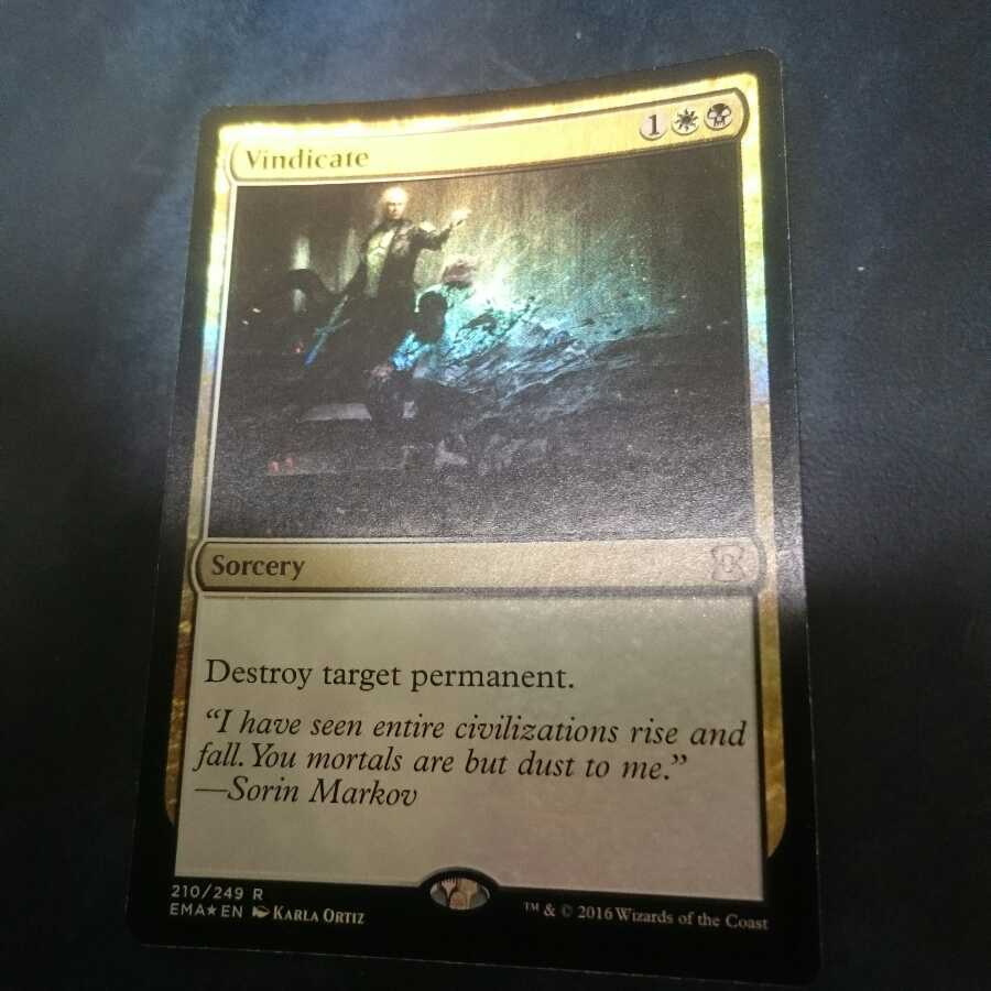 名誉回復 foil 英語版