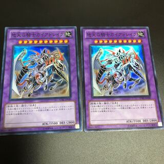 地天の騎士ガイアドレイク スーパーレア　2枚