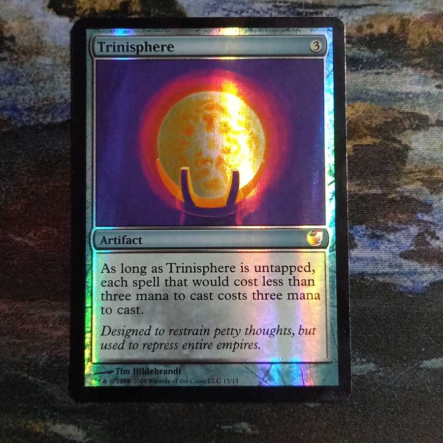 ※傷あり　三なる宝球（EN）From the Vault:Exiled　Foil