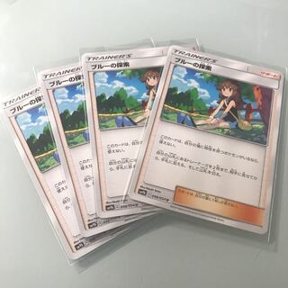 ブルーの探索４枚