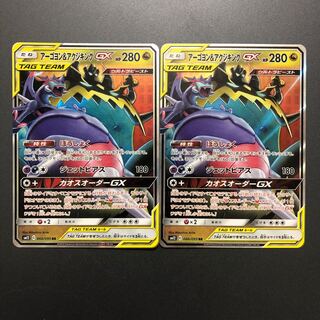 アーゴヨン&アクジキングgx 2枚