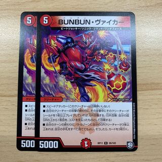 BUNBUN・ヴァイカー 2枚