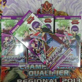 遊戯王 ラッシュデュエル キャラクターパック ガクト・ロア・ロミン未開封4BOX