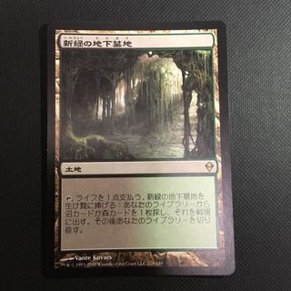 新緑の地下墓地