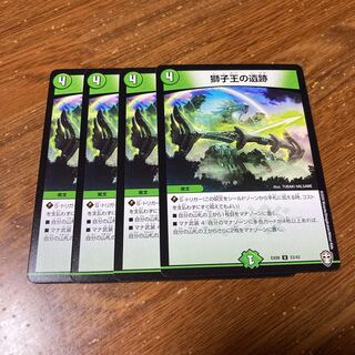 獅子王の遺跡　4枚