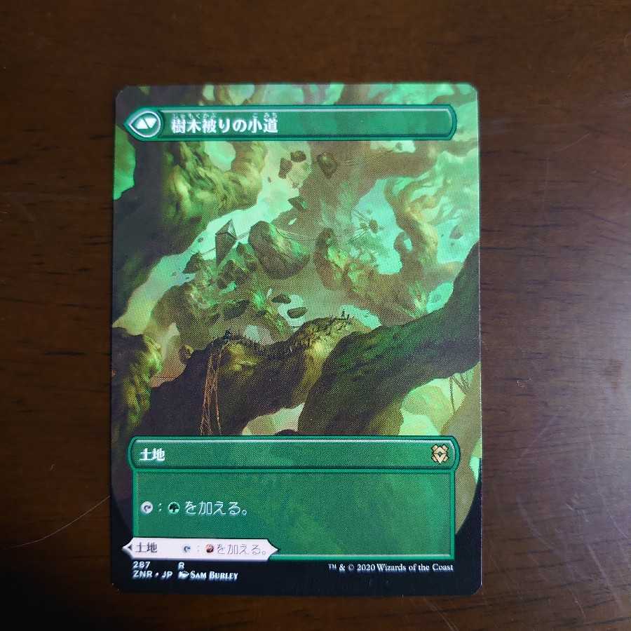 岩山被りの小道/樹木被りの小道