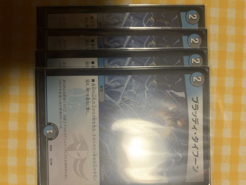 ブラッディ・タイフーン　4枚