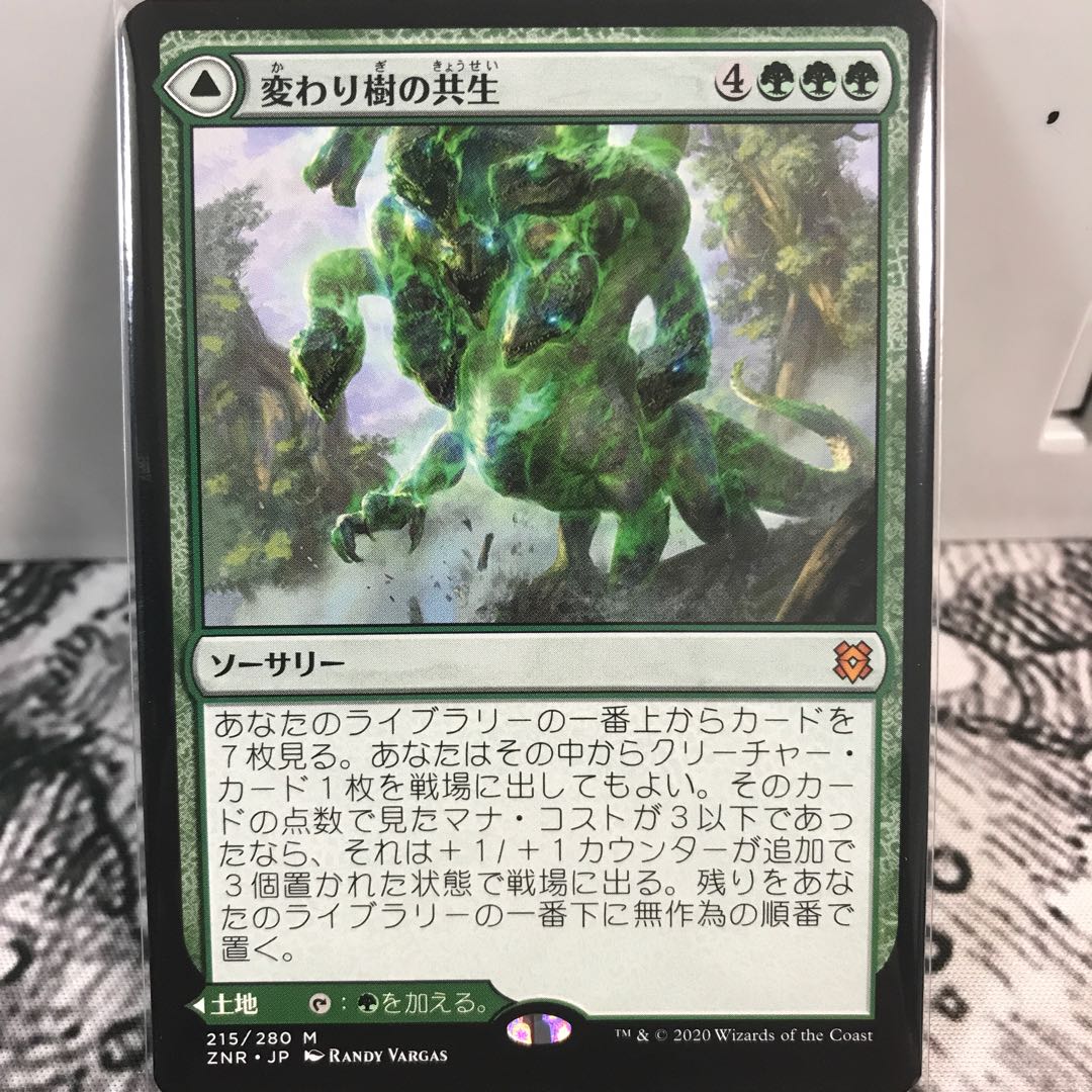 変わり樹の共生 1枚