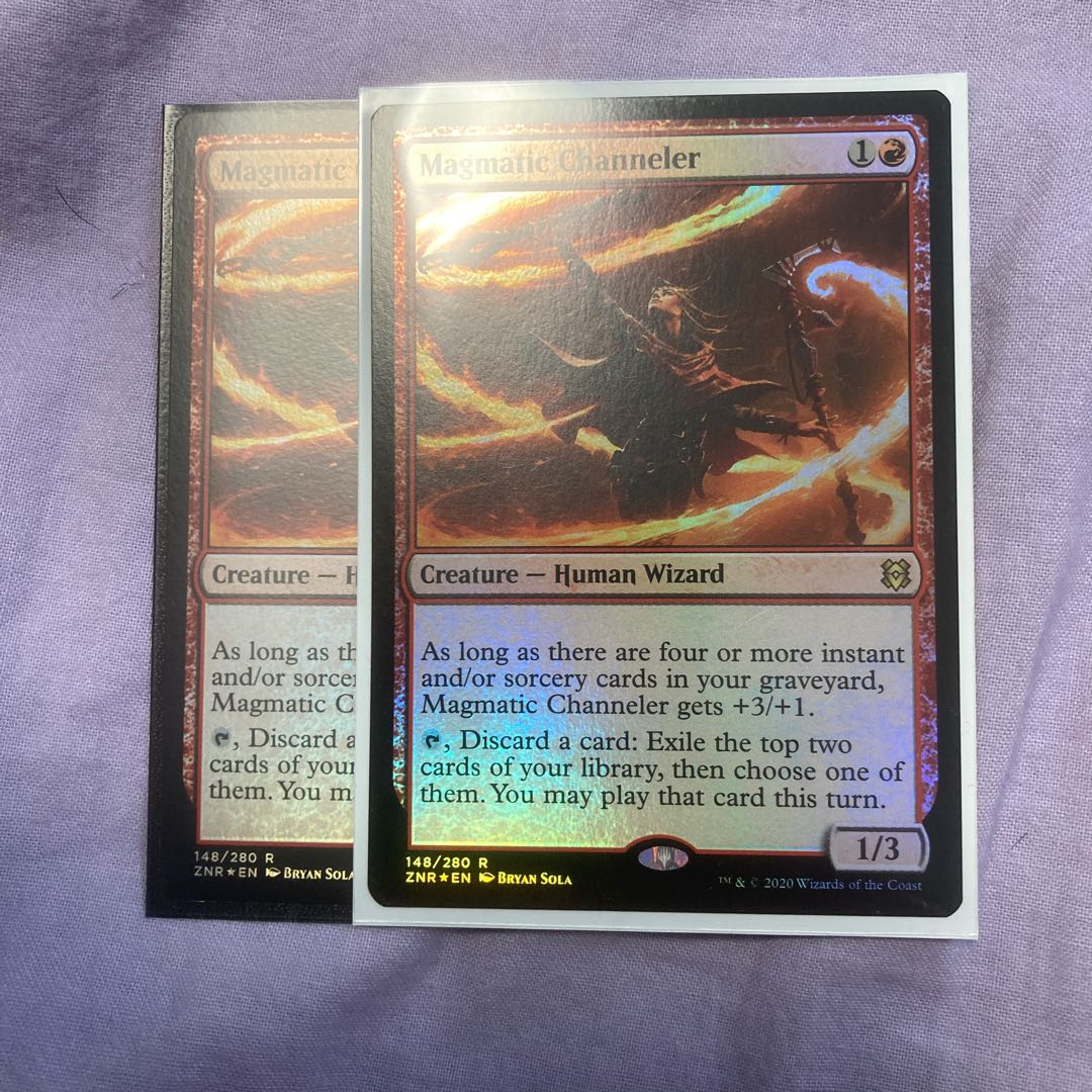 マグマの媒介者　英　foil 2枚セット